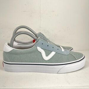 Vans Sport “Denim Washed/True White” Low Top Sneaker Size 8.5 Women